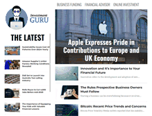 Tablet Screenshot of investmentguru.com